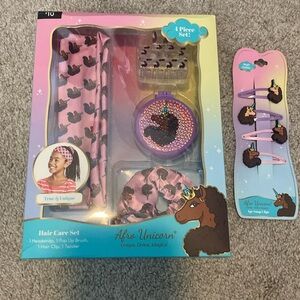 Unicorn Hair Set Afro Unicorn Hair clips